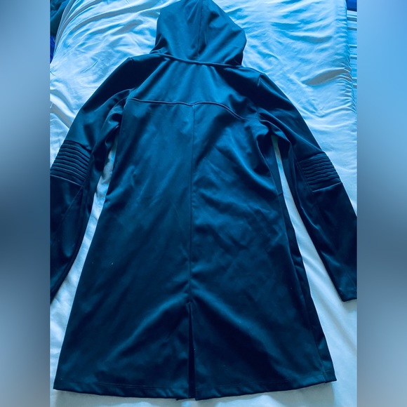 Vintage Mondetta Black Hooded Nomad Long Jacket | Size XS - Picture 7 of 9